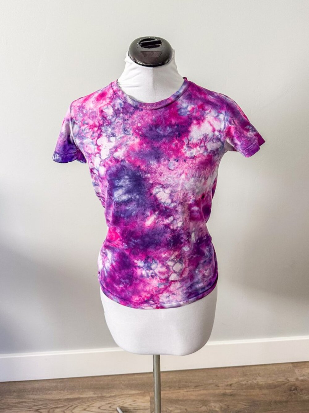 American Apparel Purple Tie Dye Tee